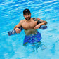 IMMERSA Jumbo Swimming Pool Noodles  enhanced Soft Foam Noodles for Swimming and Floating  Lake Floats  Pool Floats for mature-themeds and Kids.(Blue Spoondrift)