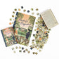 Professor Puzzle: Jigsaw Library - Pride & Prejudice - 252 Piece Double-Sided Puzzle, Illustrated Book Scene, 19.4x14.5, Collect