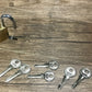 Wonder Lock - Crook Lock - Mentalism Magic Trick [With 5 Keys]