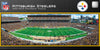 MasterPieces NFL Pittsburgh Steelers 1000 Piece Jigsaw Puzzle - 13"x39" Team Color Panoramic Model 91360