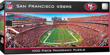 San Francisco 49Ers Panoramic 1000 Pc End Zone