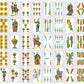 Liliane Collection Spanish Playing Cards - 2 Full Decks, 50 Smooth Plastic Coated Cards, Artistic Traditional Design, Gold