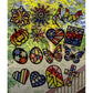 VHALE Suncatchers Craft 3 Sets (9 Cutouts) w Tissue Papers Stained Glass Effect Paper Sun Catcher Kit, Window Art, Classroom Cra