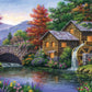 Ceaco - Arturo Zarraga - The Watermill - 500 Piece Jigsaw Puzzle
