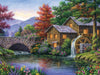 Ceaco 500 Piece Jigsaw Puzzle - Arturo Zarraga The Watermill - Multicolor - 24 x 18 - Cardboard - Model 2401-11