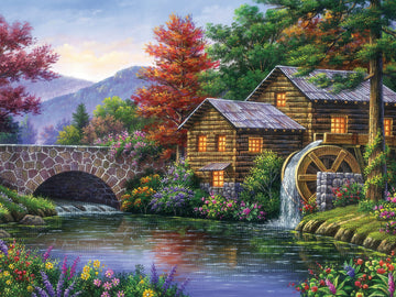 Ceaco - Arturo Zarraga - The Watermill - 500 Piece Jigsaw Puzzle