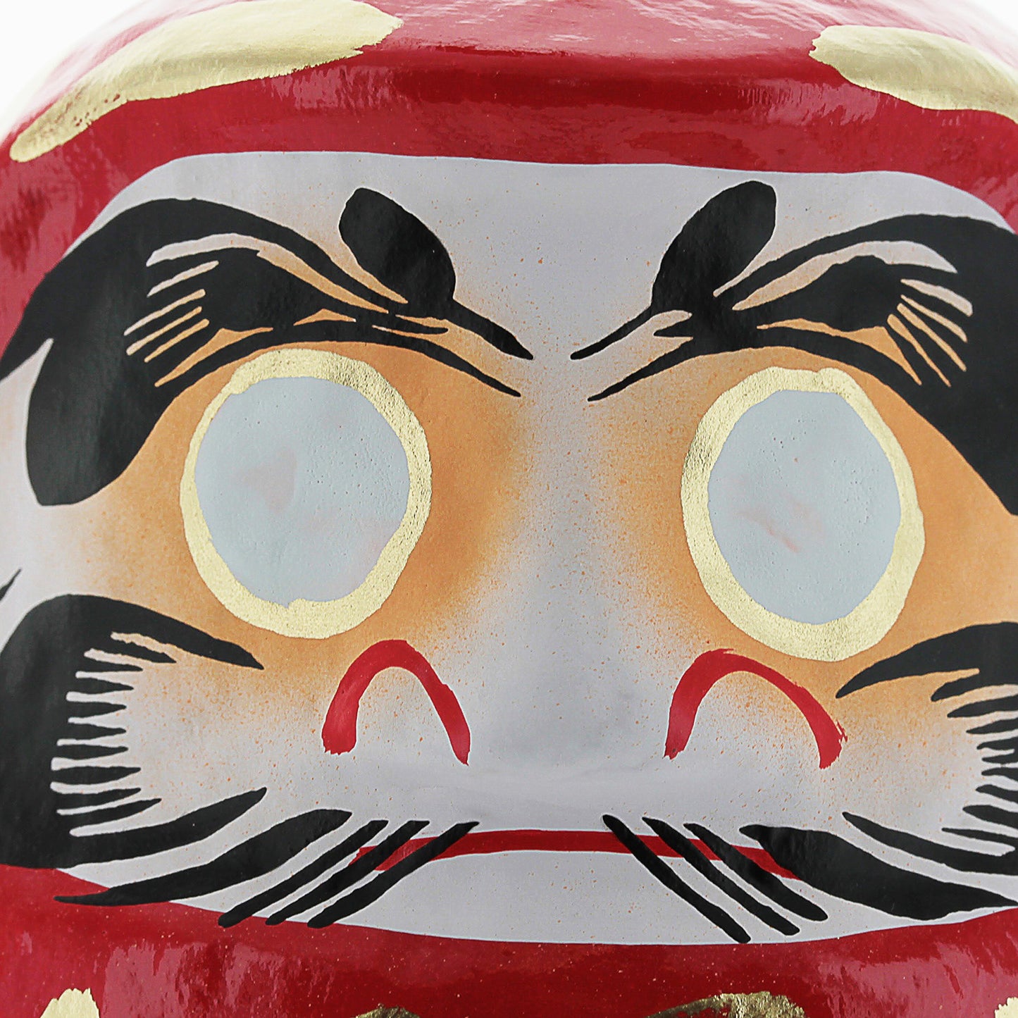 Daimonya Daruma Doll - Made In Japan - 4.7' Good Luck & Well Wishes (Red)