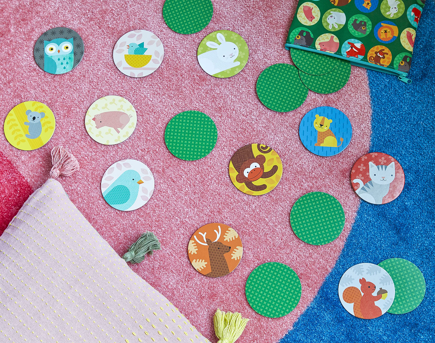 Matching Game Animals + Babies V2