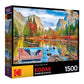RoseArt - Kodak Premium - El Capitan and Merced River in Autumn, Yosemite National Park - 1500 Piece Jigsaw Puzzle for Adults