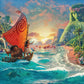 Ceaco - Foil Puzzle - Thomas Kinkade - Moana - 500 Piece Jigsaw Puzzle