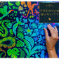 Elena Essex 1000 Piece Jigsaw Puzzle - Radiant Jungle, Cardboard, 28x20 inches, Vibrant Animal Bird Rainbow Gradient