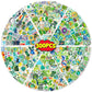 Gtotd Earth Day Plant Nature Green Vegan Stickers(300Pcs) Gifts Recycle Environmental Conservation Earth Merch Party Favors Decor Decals Vinyls For Laptop Waterbottle Phone Teens Girls.