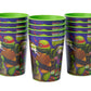 American Greetings Teenage Mutant Ninja Turtle (Tmnt) Party Supplies, 16 Oz. Reusable Plastic Party Cup (12-Count)