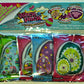 Playjoy Easter Egg Wack-a-Pack Balloon Surprise - 4 Self-Inflating Foil Balloons, Green, Pink, Yellow, Various Designs