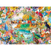 RoseArt 1000 Piece Jigsaw Puzzle - Birdsong Design, Multi-colored Paper, Model 4500ZZD