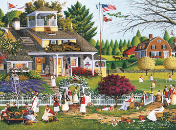 Buffalo Games - Silver Select - Charles Wysocki - Charles Wysocki - Love - 1000 Piece Jigsaw Puzzle For Adults - Challenging Puzzle Perfect For Game Night - Finished Size Is 26.75 X 19.75