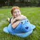 Big Joe Pool Petz Large Seal No Inflation Needed Animal Floating Pool Toy, Seal Shape Mesh,