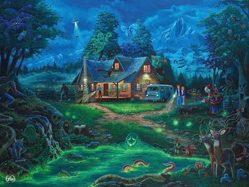 Ceaco - A Supernatural Retreat - Glow - 750 Piece Jigsaw Puzzle