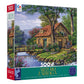 Ceaco 500 Piece Jigsaw Puzzle - Arturo Zarraga Cottage by The River - Multicolor - 24 x 18 - Cardboard - Model 2401-10