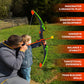 Toyvelt Kids Bow And Arrow Set With Led Lights, 10 Suction Arrows, Target & Quiver, Kids Archery Set, Toy Bow And Arrow For Kids