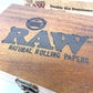 Reds Global Raw Double Six Dominoes Set of 28 - Black Wooden Game, 8"x5.5"x2"