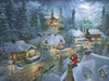 Ceaco 300 Piece Jigsaw Puzzle - Holiday Theme, Santa's Silent Night, Multicolor, Cardboard, Model 2288-8