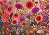 Ceaco 1000 Piece Jigsaw Puzzle - Peggy's Garden - Multicolor - 26.6 x 19 inches - Model 3167-6 - Cardboard
