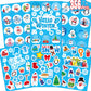 Miss Fantasy Winter Stickers For Kids Winter Holiday Snowflake Snowman Stickers Hello Winter Stickers For Envelopes Gifts Crafts Scrapbooking Winter Holiday Sticker Bulk For Teachers School Classroom