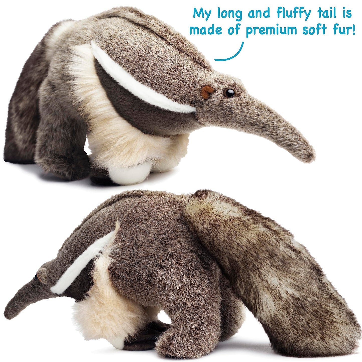 TigerHart Arsenio The Anteater - 18 Inch Stuffed Animal Plush