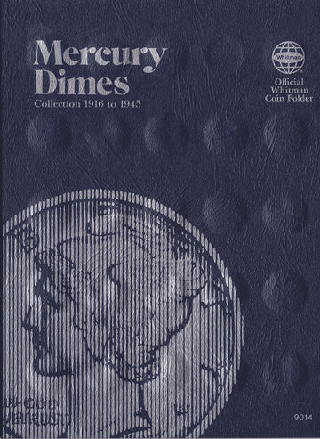 Whitman Mercury Dime Folder (1916-1945) #9014 By Whitman Coins