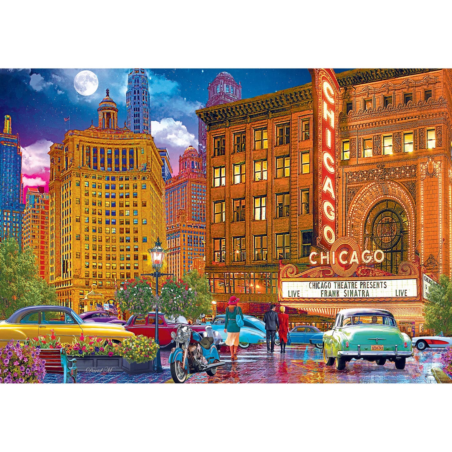 Roseart - Kodak Premium - Chicago - 1500 Piece Jigsaw Puzzle For Adults