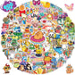 Qkilisy 600Pcs Cute Stickers For Kids Teens, Water Bottle Stickers Vinyl Waterproof Stickers For Classroom, Vsco Aesthetic Stick
