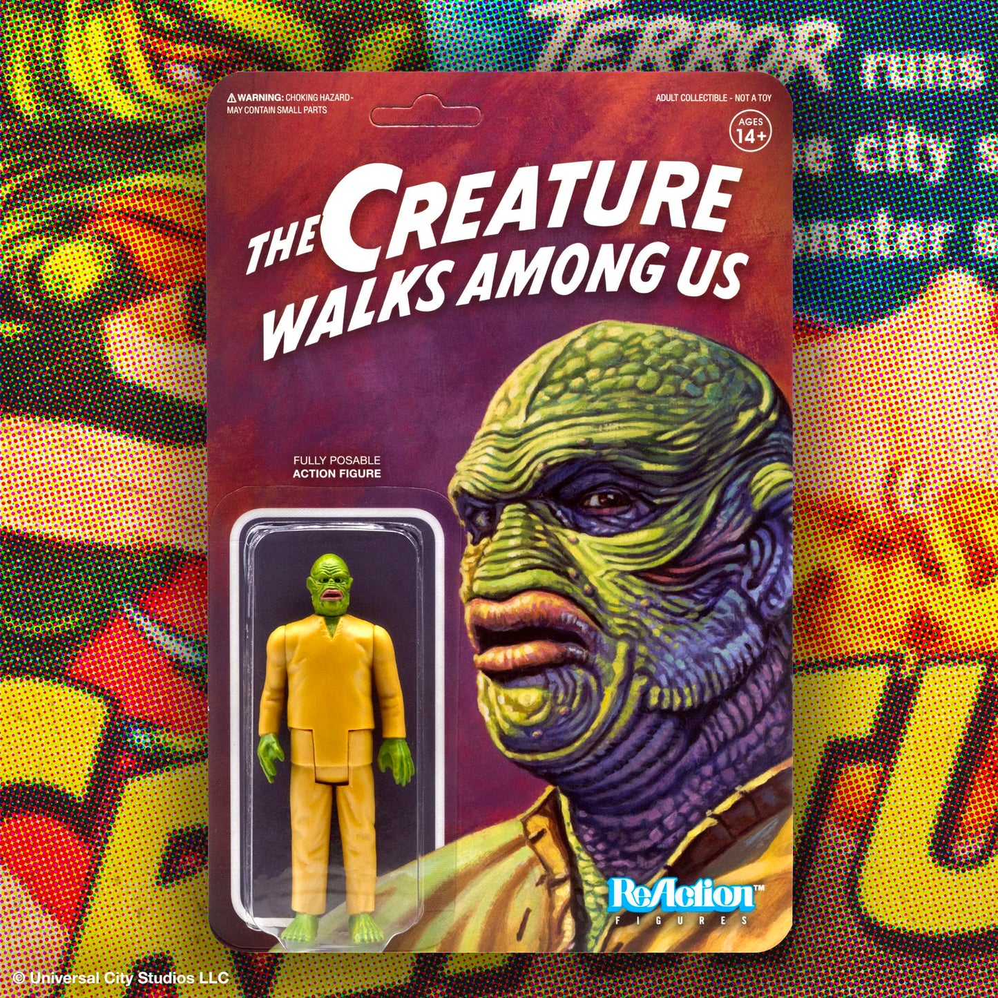 Super7 Universal Monsters The Creature Walks Among Us - 3.75' Universal Monster Movies Action Figure Classic Movie Collectibles And Retro Toys