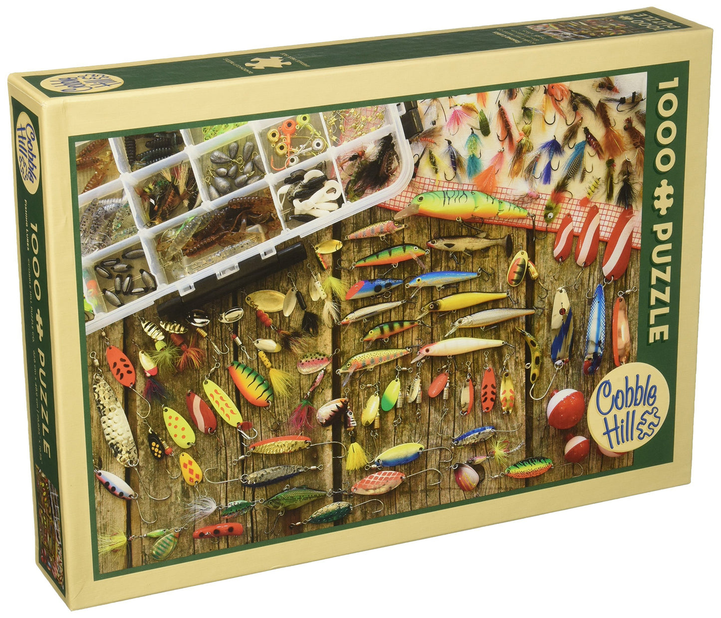 Cobble Hill Fishing Lures Jigsaw Puzzle (1000 Piece)