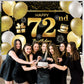 72Nd Happy Birthday Banner Birthday Decorations For Men Birthday Party Decorations Birthday Backdrop