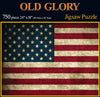 Americana Souvenirs and Gifts Rustic Old Glory Flag Puzzle - 750 Pieces, Plastic Material, Model 70199