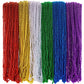 Henoyso 240 Pcs Mardi Gras Beads Necklaces Bulk 32'' 6Mm Pride Beads Necklace Rainbow Necklaces For Unisex Gay Pride Month Parad