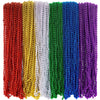 Henoyso 240 Pcs Mardi Gras Beads Necklaces Bulk 32'' 6Mm Pride Beads Necklace Rainbow Necklaces For Unisex Gay Pride Month Parad