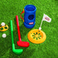 Little Tikes TotSports Grab N Go Golf Set - Blue - Fun Outdoor Sports Toy for Kids, Unique Size