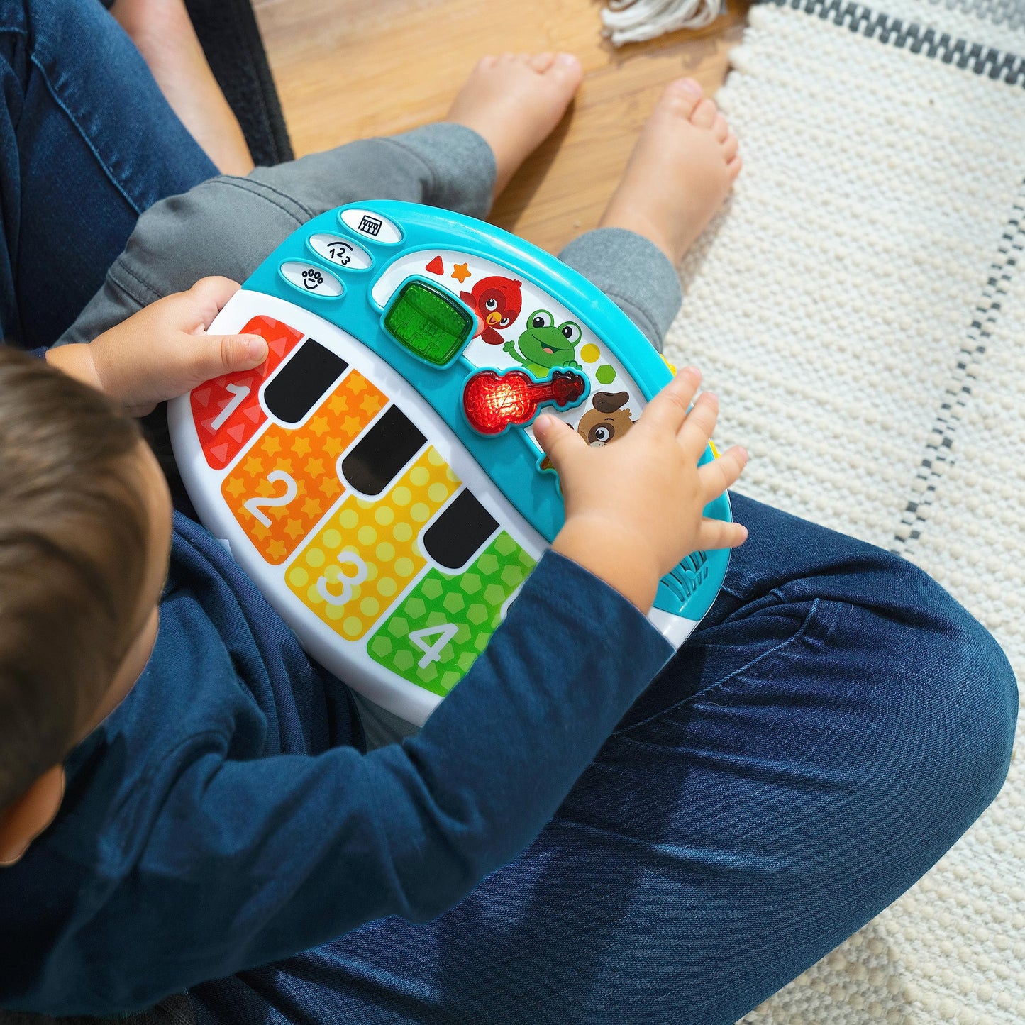 Baby Einstein Discover & Play Piano Musical Baby Toy, Learn About Instruments, Numbers And Animals In 3 Languages, Age 3 Months And Up