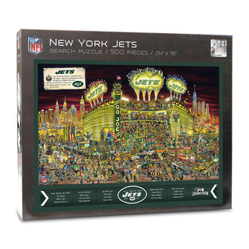 Youthefan Nfl Joe Journeyman 18'' X 24'' 500-Piece Team Puzzle, Team Color (9029601)