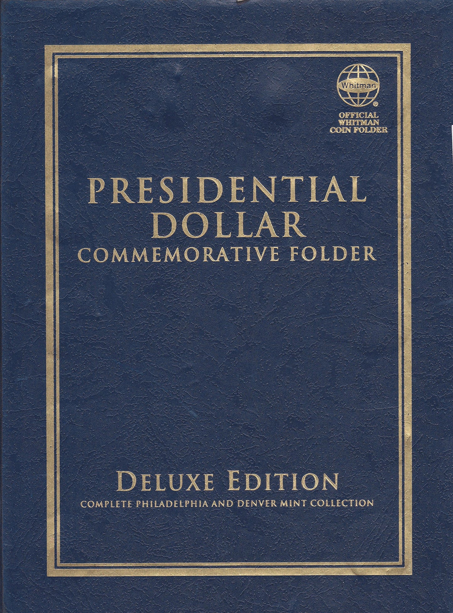 2007-2016 Presidential Dollar Commemorative Folder Album Whitman Quadfold #1
