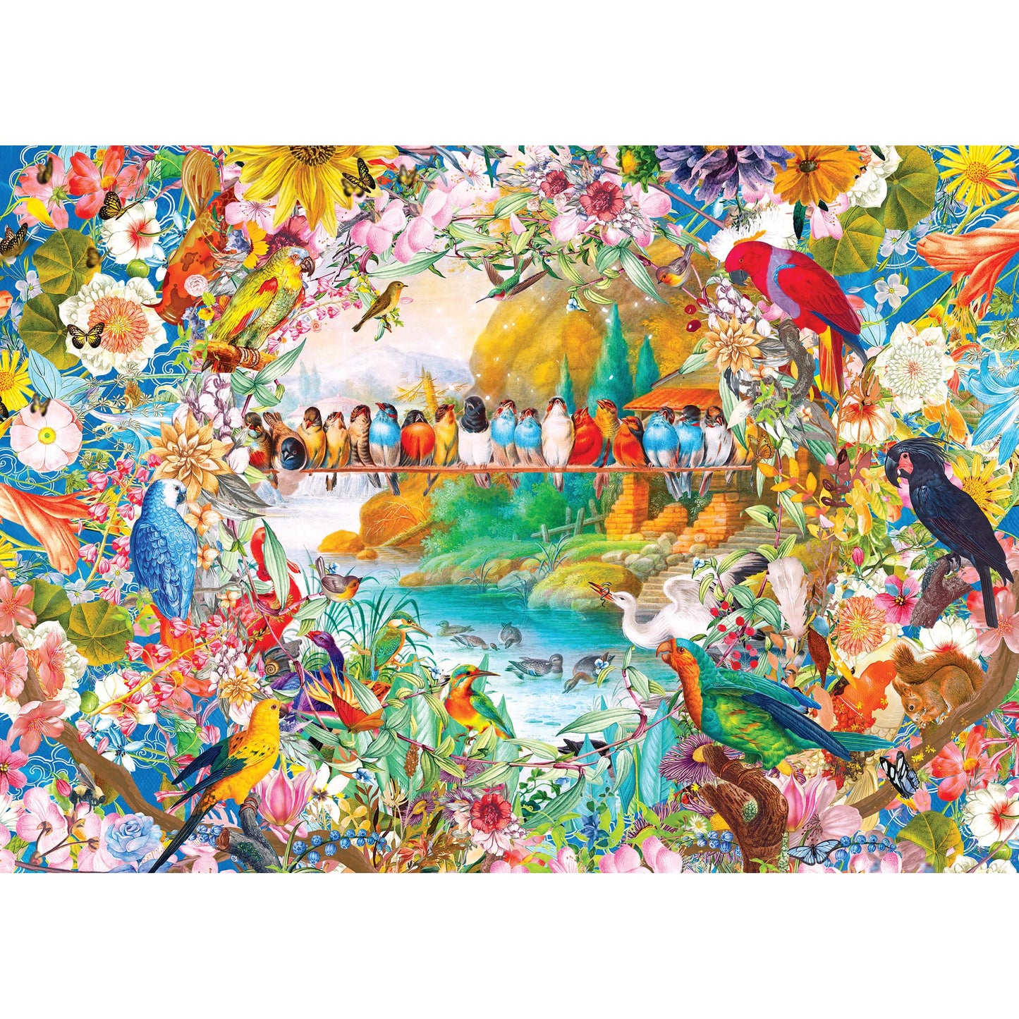 RoseArt - Kodak enhanced - Birdsong - 3000 Piece Jigsaw Puzzle for mature-themeds