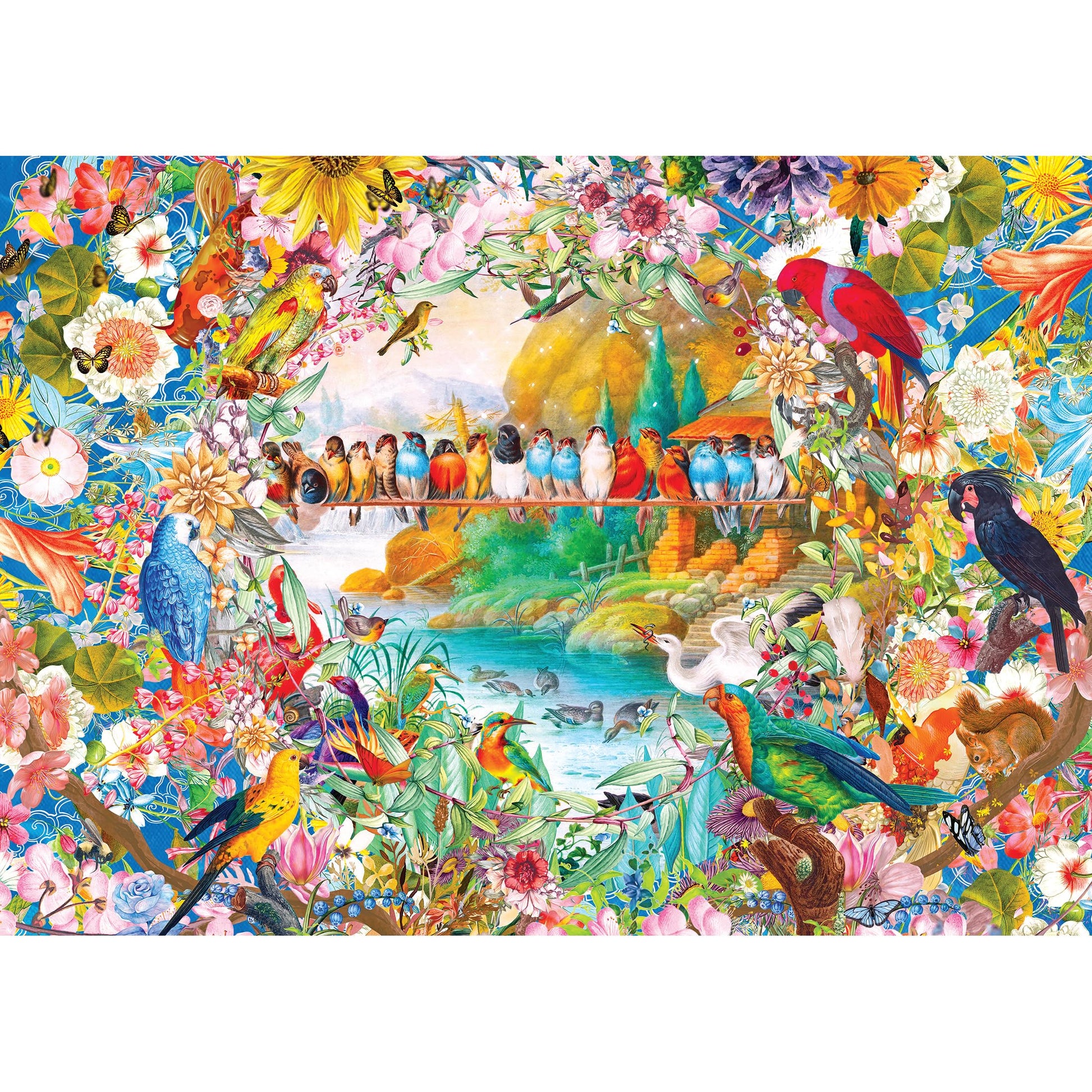 RoseArt - Kodak enhanced - Birdsong - 3000 Piece Jigsaw Puzzle for mature-themeds