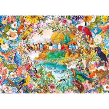 RoseArt - Kodak enhanced - Birdsong - 3000 Piece Jigsaw Puzzle for mature-themeds