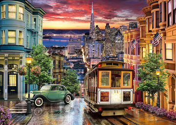 Clementoni - 33547 - Collection Jigsaw Puzzle For Children And Adults - Francisco-3000 Pieces