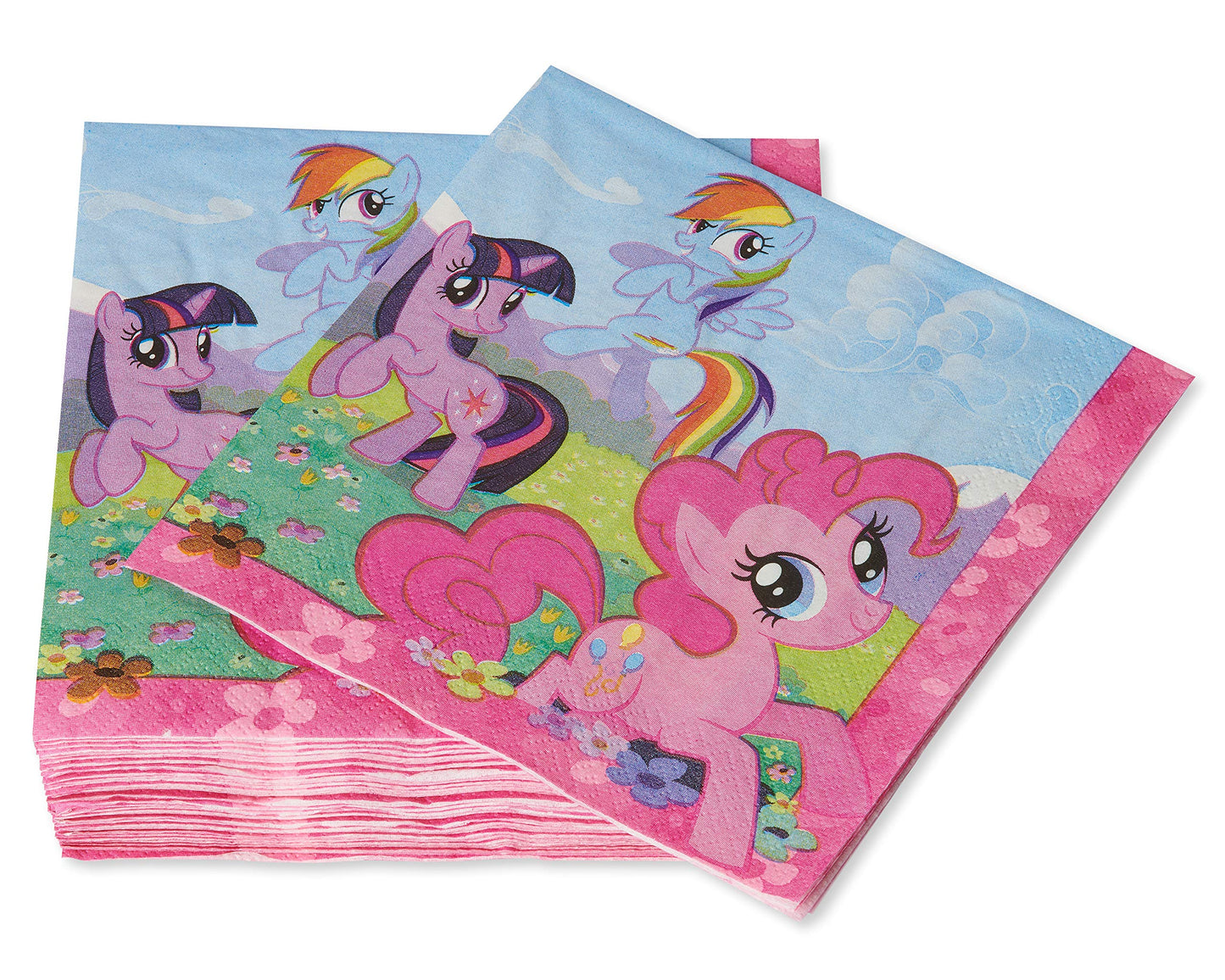 American Greetings My Little Pony Party Supplies, Paper Lunch Napkins (48-Count)