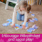The Learning Journey: My First Big Floor Puzzle – Nosy Narwhal - Toddler Puzzles And Activities For Children Ages 2-5 Years (12 Large Pieces)