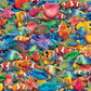 Masterpieces 1000 Piece Jigsaw Puzzle - Rainbow Flow - 11.25"x16.75" - Collectible Tin Case - Multi Color - Model 32101