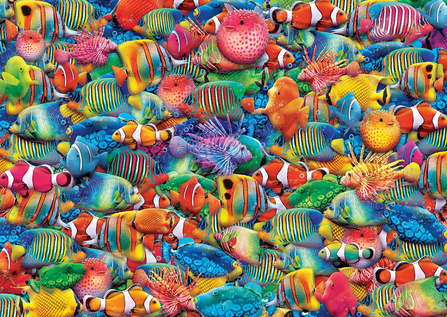 Masterpieces 1000 Piece Jigsaw Puzzle - Rainbow Flow - 11.25"x16.75" - Collectible Tin Case - Multi Color - Model 32101